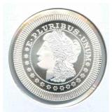 1 oz Morgan Design Silver Round - .999 Fine