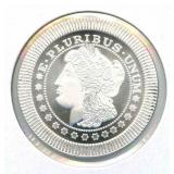 1 oz Morgan Design Silver Round - .999 Fine