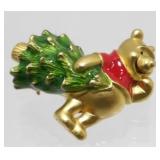 Disney Winnie the Pooh Christmas Pin