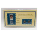 4 Sets of Indian Head Pennies and Stamps