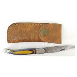 New Damascus Blade Folding Pocket Knife with