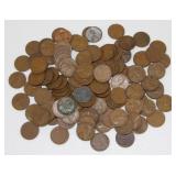 125 Lincoln Wheat Cents - 1920 to 1958