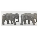 2 Lead Elephants
