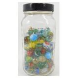 Variety of Vintage Marbles