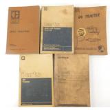 5 Large Caterpillar Manuals - Nice