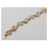 Vintage Napier Sterling Silver MCM Bracelet -