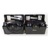 (2) German Made Military Field Phones - One is