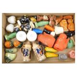 ** Vintage Salt & Pepper Shakers - 16 Sets