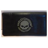 Harley Davidson Leather Checkbook Cover
