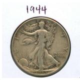 1944 Walking Liberty Silver Half Dollar