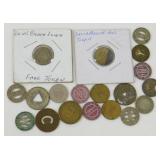 Bus/Trolley/Train Fare Tokens