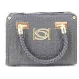 Bebe Alexandra Small Satchel Crossbody Purse