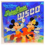 Vintage Mickey Mouse Disco Vinyl Record Album