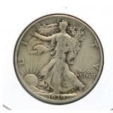 1939 Walking Liberty Silver Half Dollar