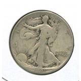 1941-S Walking Liberty Silver Half Dollar
