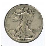 1935 Walking Liberty Silver Half Dollar
