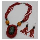 Vintage Ladakh or Tibetan Breastplate or Pectoral