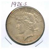 1926-S Peace Silver Dollar