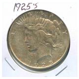1925-S Peace Silver Dollar