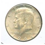 1964 Kennedy Silver Half Dollar