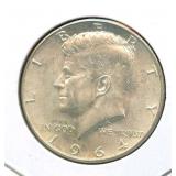 1964-D Kennedy Silver Half Dollar