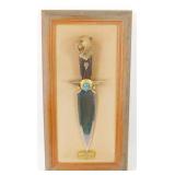 * The Navajo Mountain Lion Knife Display - Knife