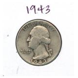 1943 Washington Silver Quarter