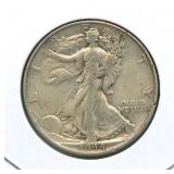 1944 Walking Liberty Silver Half Dollar