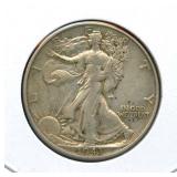 1943 Walking Liberty Silver Half Dollar