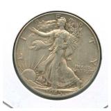 1945 Walking Liberty Silver Half Dollar