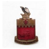 Army Regiment Unit Crest Pin "Facillime Princeps"