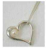 Sterling Silver 20ï¿½ Necklace with Sterling Silver