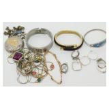 Lot of Costume Jewelry - 11 Pieces. Various