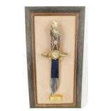 * The Pawnee Wolf Knife Display - Knife is 14"