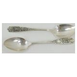 2 Sterling Silver Westmorland Milburn Rose Tea