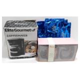 * Coffee Maker, New Wine Glass/Coffee Mug & 5