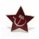 Soviet WWII Communist Sickle & Hammer Pin