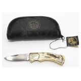 Franklin Mint Collector Knife with Zippered,