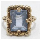 10k Gold Ring - Very Fancy, Size 4.76, 2.43 grams