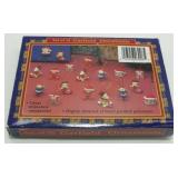 Vintage Garfield Miniature Christmas Ornaments -