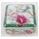 * Ornate Flower with Stopper Perfume Bottle