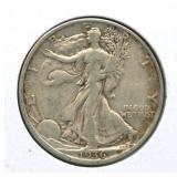 1936 Walking Liberty Silver Half Dollar