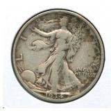 1934-S Walking Liberty Silver Half Dollar