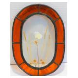 * Vintage Stained Glass Sun Catcher