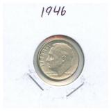 1946 Roosevelt Silver Dime