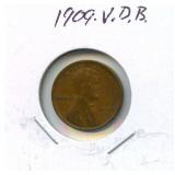 1909-V.D.B. Lincoln Wheat Cent