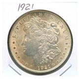 1921 Morgan Silver Dollar