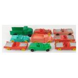 Vintage Auburn Vinyl / Rubber Cars