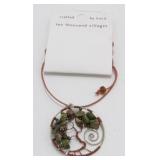 Jewelry: Mixed Metal Wire Tree of Life Necklace -
