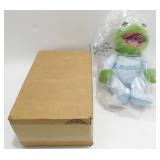 1984 Muppet Babies Kermit the Frog Plush Toy -